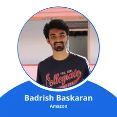 The IoT Academy placement of Badrish Baskaran