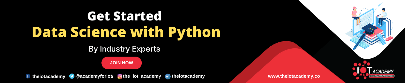 Data Science With Python Training by The IoT Academy