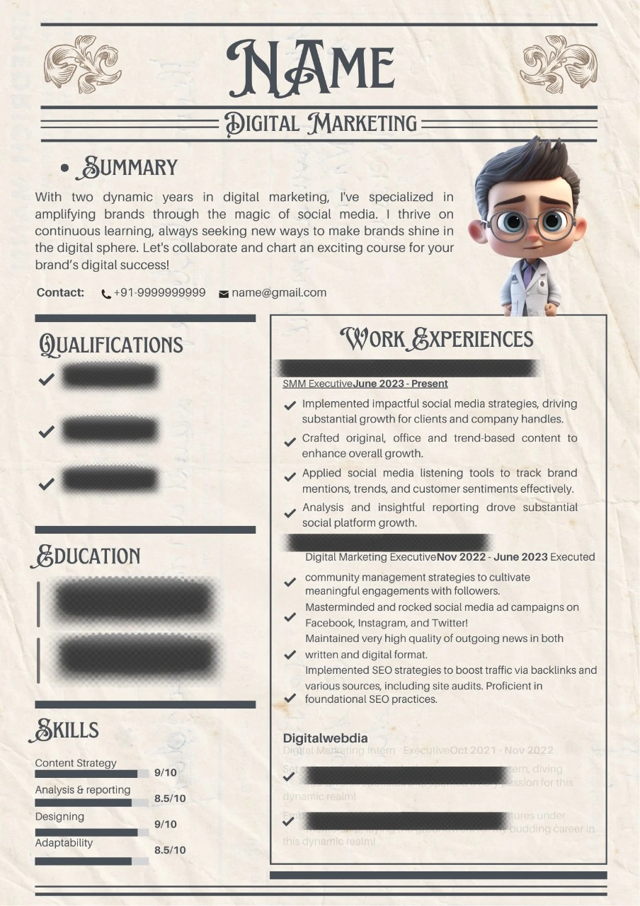 resume-writing-format