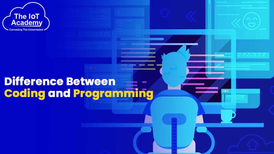 Difference Between Coding and Programming image.